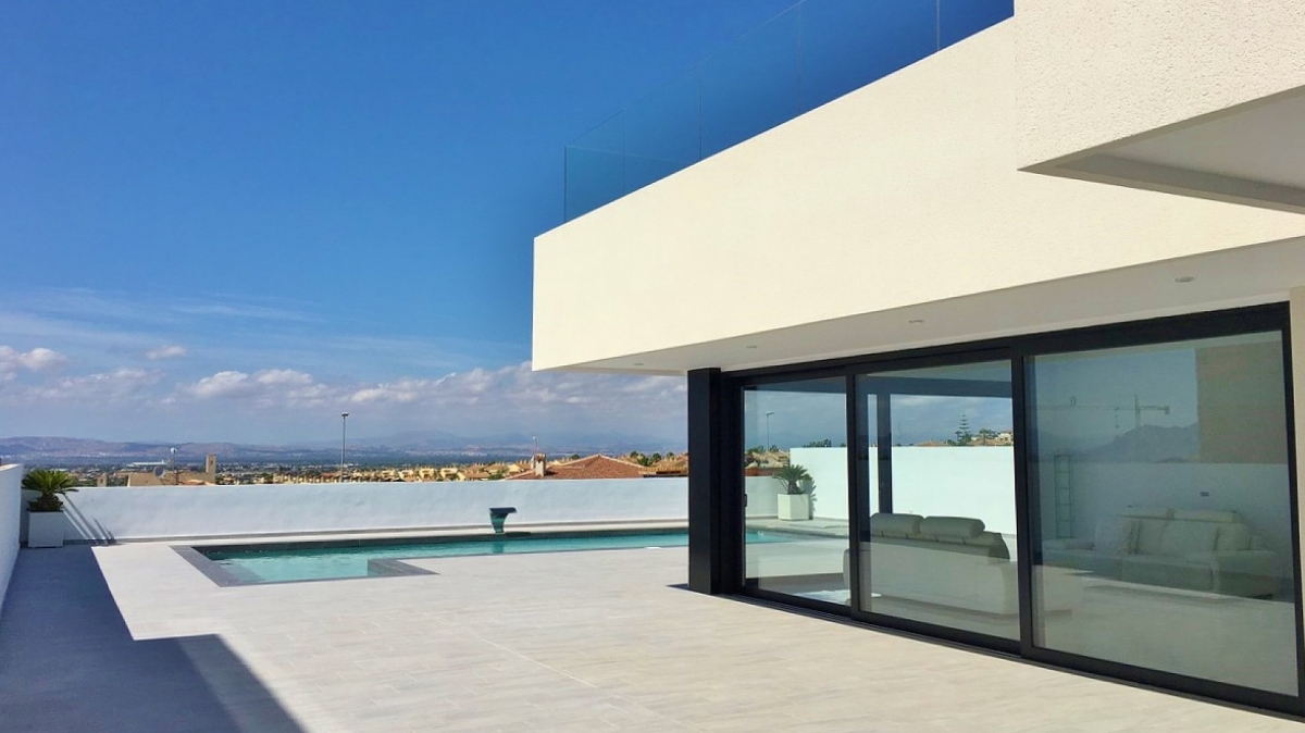 Costa Calida Immobilien in Nähe von Golf Resorts - Grandiose Villa in La Manga del Mar Menor, Costa Calida