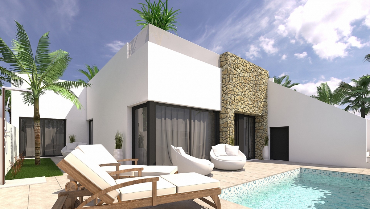 Costa Calida Properties close to Golf Resorts - Detached Villa in Pilar de la Horadada, Costa Calida