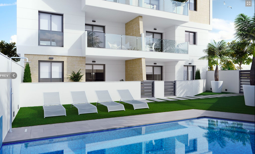 Costa Calida Immobilien in Nähe von Golf Resorts - Apartments Los Alcazares, Costa Calida