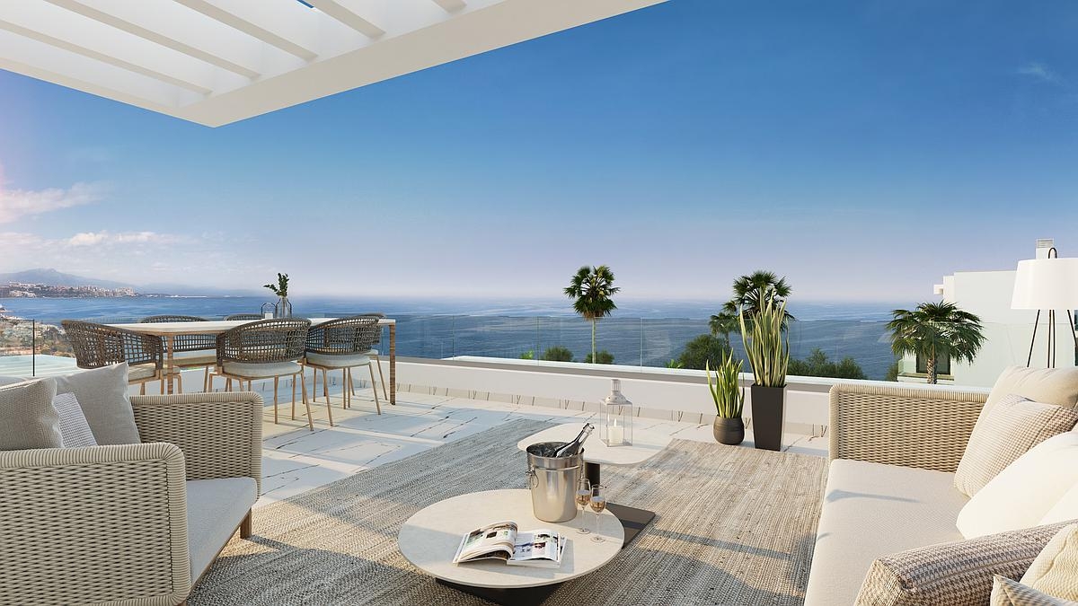 Costa del Sol Immobilien in Nähe von Golf Resorts - Apartments Casares Playa, Costa Calida